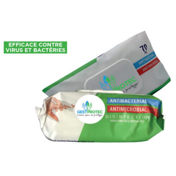 Gestprotec® disinfecting wipes